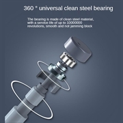 S09 Justerbart springtov med digital kalorie- og springtæller - lyserød