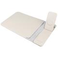 S112 3-i-1-laptop-taske med 15W magnetisk trådløs opladningsplade - grå