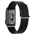 S18 Smart fitness-tracker med sundhedsovervågning - Sort