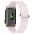 S18 Smart fitness-tracker med sundhedsovervågning - lyserød / guld