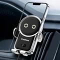 Astronaut Trådløs Billader / Bilholder S20 - 15W - Sølv / Sort
