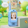 S88 Video Walkie Talkies til børn med 300 m rækkevidde - Blå / Pink