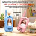 S88 Video Walkie Talkies til børn med 300 m rækkevidde - Blå / Pink