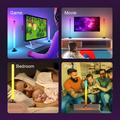 SAL061 LED-stemningsbelysning til gaming-pc med fjernbetjening