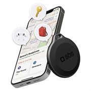 SBS Track My Circle Vandtæt IP65 genstandstracker - Apple Find My Compatible
