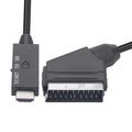 SCART til HDMI-konverter med kabel 1080P/720P