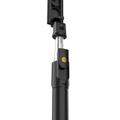 SELFIESHOW K07 3-i-1 Bluetooth Selfie Stick, stativ og fjernbetjening - Sort