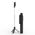 SELFIESHOW K07 3-i-1 Bluetooth Selfie Stick, stativ og fjernbetjening - Sort