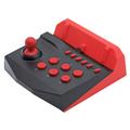 SM319 Til Nintendo Switch / Switch Lite Arcade Game Joystick Control Station med Turbo-funktion - Sort + Rød