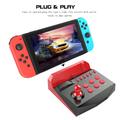 SM319 Til Nintendo Switch / Switch Lite Arcade Game Joystick Control Station med Turbo-funktion - Sort + Rød