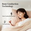 SMB-05 Trådløs højttaler til knogleledning under puden / maskine til hvid støj - sort