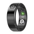 SR08 Smart Ring med digitalt display - Størrelse: 20.7mm - Sort