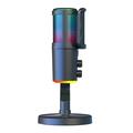 SU9 RGB Gaming USB-mikrofon med popfilternet - sort