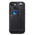 Suteni H12 iPhone 14 Plus Cover med Kortholder og Håndrem - Sort
