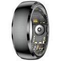 SY15 Smart Ring sundhedsmonitor med vibrationsalarmer - størrelse 8 - sort