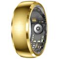 SY15 Smart Ring sundhedsmonitor med vibrationsalarmer - størrelse 8 - guld