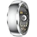 SY15 Smart Ring sundhedsmonitor med vibrationsalarmer - størrelse 8 - sølv