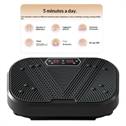 SZJ-04 Vibrationsplade til træning - Sort