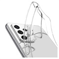 Saii 2-i-1 Samsung Galaxy A53 5G TPU Cover & Skærmbeskyttelse Hærdet Glas
