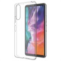 Saii 2-i-1 Sony Xperia 10 IV TPU Cover & Hærdet Glas