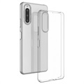 Saii 2-i-1 Sony Xperia 10 IV TPU Cover & Hærdet Glas