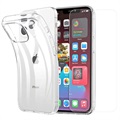 Saii 2-i-1 iPhone 13 TPU Cover & Hærdet Glas Skærmbeskyttelse