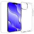 Saii 2-i-1 iPhone 14 TPU Cover & Panserglas Skærmbeskyttelse