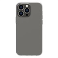 Saii 2-i-1 iPhone 14 Pro Max TPU Cover & Skærmbeskyttelse Hærdet Glas