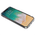 Saii 2-i-1 iPhone X/XS TPU Cover & Hærdet Glas Skærmbeskyttelse