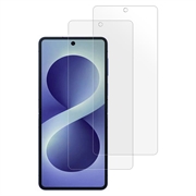 Samsung Galaxy Z Flip8 Saii 3D Premium Skærmbeskyttelse Hærdet Glas - 9H - 2 Stk.