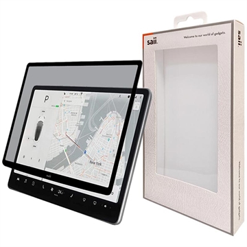 Saii Antistatisk Tesla Model X/S 2021 Hærdet Glas