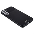 Saii Karbonfiber Samsung Galaxy S22+ 5G TPU Cover - Sort