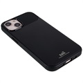 Saii Karbonfiber iPhone 13 Mini TPU Cover - Sort