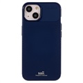 Saii Karbonfiber iPhone 13 Mini TPU Cover - Blå