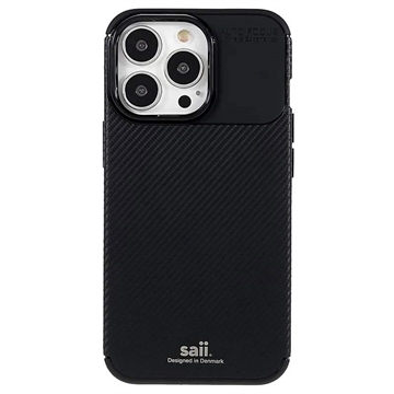 Saii Karbonfiber iPhone 13 Pro Max TPU Cover