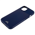 Saii Karbonfiber iPhone 13 TPU Cover - Blå