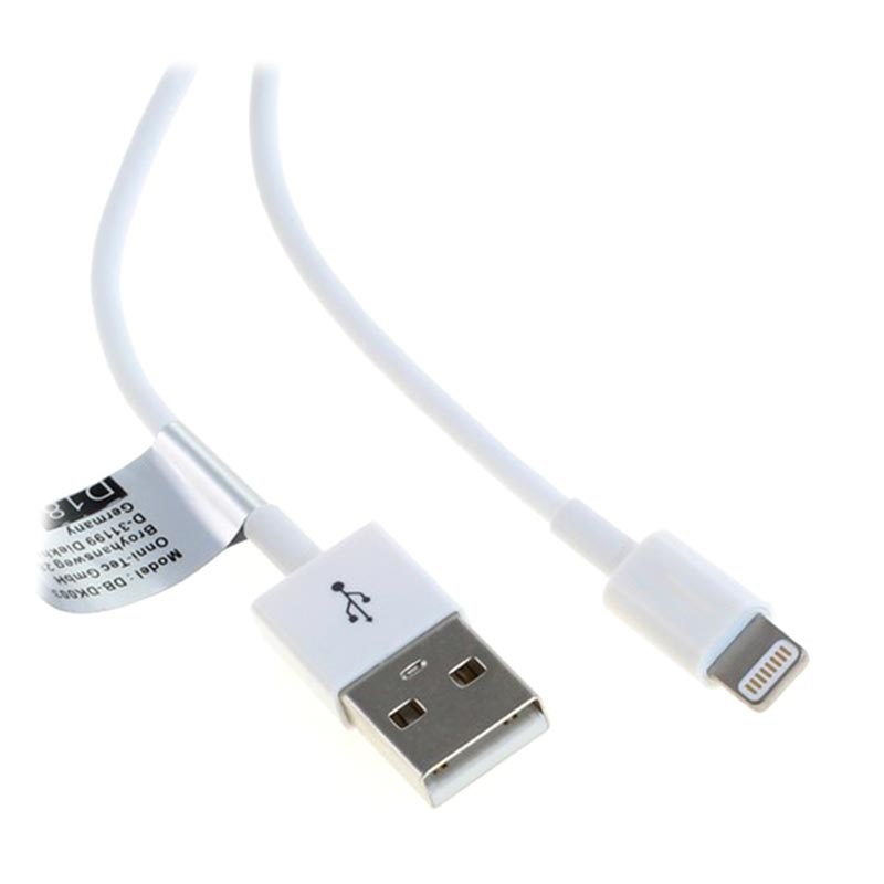 skrue protestantiske Rosefarve Saii Lightning / USB kabel - iPhone, iPad, iPod - 1m