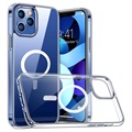 Saii Magnetisk Serie iPhone 12/12 Pro Hybrid Cover - Gennemsigtig