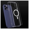 Saii Magnetisk Serie iPhone 12/12 Pro Hybrid Cover - Gennemsigtig