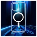 Saii Magnetisk Serie iPhone 13 Mini Hybrid Cover - Gennemsigtig