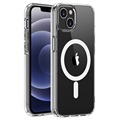 Saii Magnetisk Serie iPhone 13 Hybrid Cover - Gennemsigtig