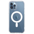 Saii Magnetisk Serie iPhone 13 Pro Max Hybrid Cover - Gennemsigtig