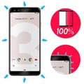 Saii Premium 3D Google Pixel 3 Hærdet Glas - 9H, 0.33mm - 2 Stk.