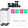 Saii Premium 3D Google Pixel 3 Hærdet Glas - 9H, 0.33mm - 2 Stk.