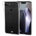 Saii Premium Skridsikker Google Pixel 3 XL TPU Cover - Gennemsigtig