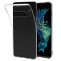 Saii Premium Skridsikker Samsung Galaxy S10 TPU Cover (Open Box - God stand) - Gennemsigtig