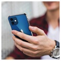 Saii Premium Skridsikker iPhone 12 Mini TPU Cover - Gennemsigtig