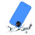 Saii Premium iPhone 13 Liquid Silikone Cover - Blå