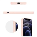 Saii Premium iPhone 13 Liquid Silikone Cover - Pink