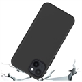 Saii Premium iPhone 14 Plus Liquid Silikone Cover - Sort